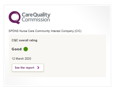 Care Quality Commission Good rating for Adult Care